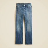 Petite nipped straight jean in rigid