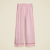 Petite Cosmo cuffed pant in paisley print