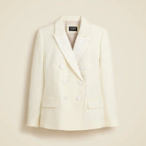 Double-breasted blazer in Italian tuxedo wool