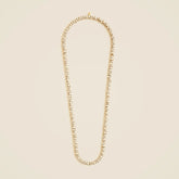 Striped crystal necklace