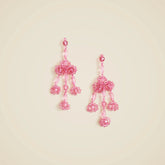 Beaded chandelier earrings