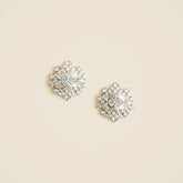 Crystal stud earrings