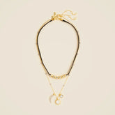 Celestial charm necklaces set-of-two