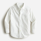 Kids' Secret Wash shirt in poplin