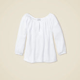 Petite Plumeâ„¢ women's gauze Willow top