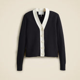 State of Cotton NYC Perry tipped cardigan sweater