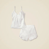 Petite Plume™ women's silk short set