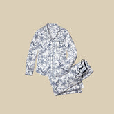 Petite Plume™ women's pajama set in timeless toile