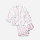 Petite Plume™ women's Pima cotton Olivia wide-leg pajama set