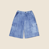 The Sunday Collective kids' Brooklyn cargo short in denim