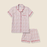 Petite Plume™ women's Pima cotton short set