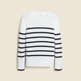 State of Cotton NYC Addison striped crewneck sweater