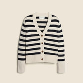 State of Cotton NYC Peyton striped cardigan sweater