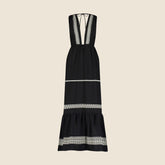 lemlem Lelisa V-neck dress