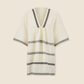 lemlem Belkis V-neck caftan