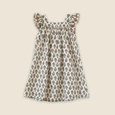 Beet World girls' Everly squareneck dress