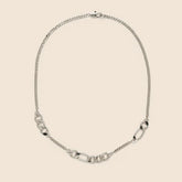 Lady Grey large trace necklace