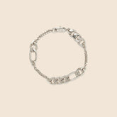 Lady Grey large trace bracelet