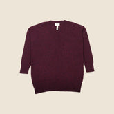 LAUDE the Label oversized V-neck sweater