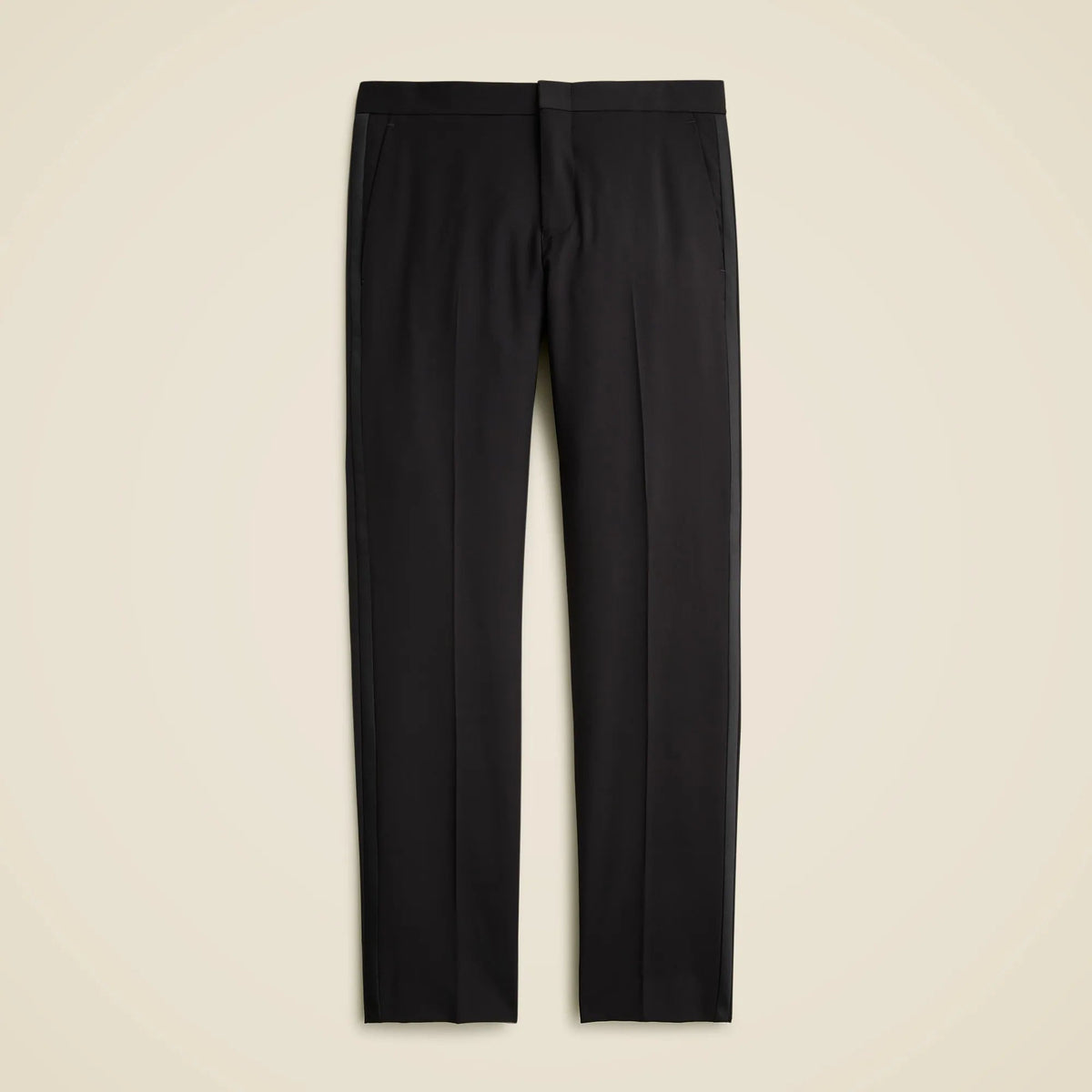 Ludlow Slim-fit tuxedo pant in Italian wool