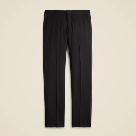 Ludlow Slim-fit tuxedo pant in Italian wool