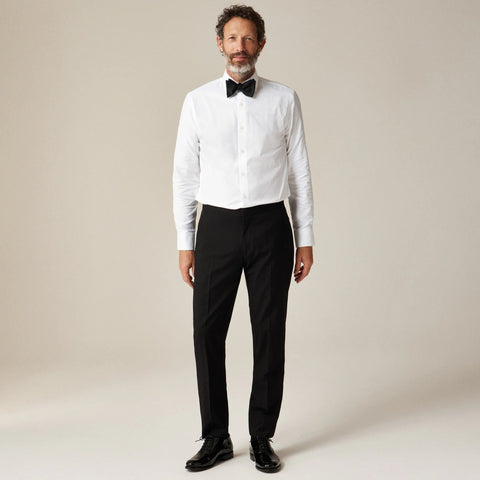 Ludlow Slim-fit tuxedo pant in Italian wool