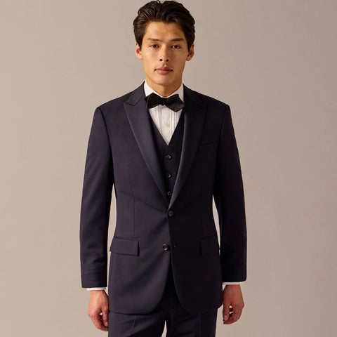 Ludlow Slim-fit tuxedo jacket in Italian wool