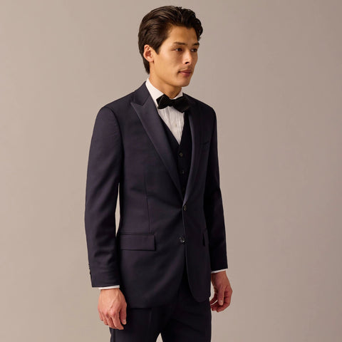 Ludlow Slim-fit tuxedo jacket in Italian wool