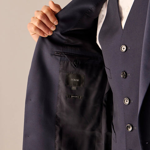 Ludlow Slim-fit tuxedo jacket in Italian wool