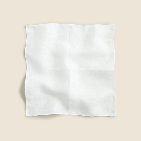 English linen pocket square