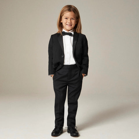 Boys' slim Ludlow tuxedo pant in Italian wool