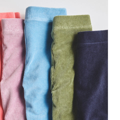 Girls' stretch cozy cord leggings