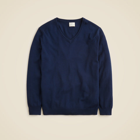 Merino wool V-neck sweater