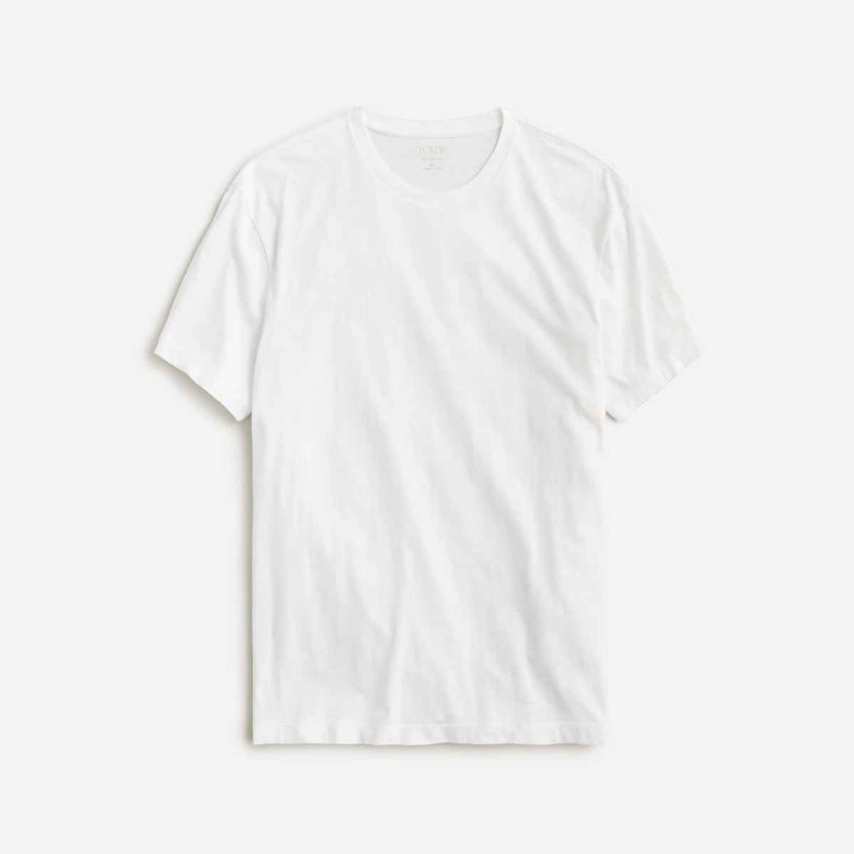 Broken-in short-sleeve T-shirt