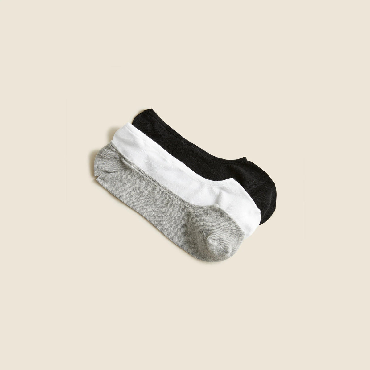 No-show socks three-pack