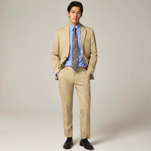 Ludlow Slim-fit suit pant in Italian chino