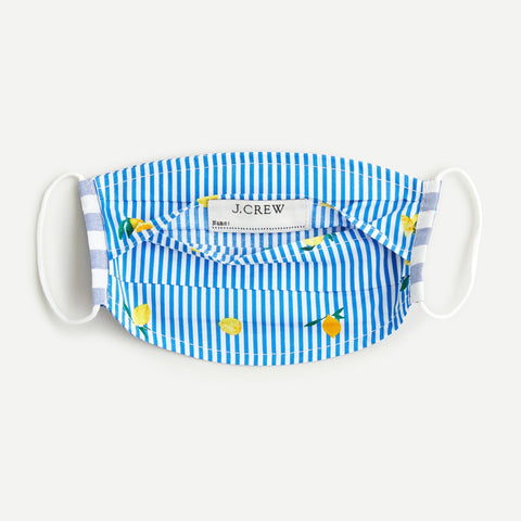 Pack-of-three nonmedical face masks in mixed prints