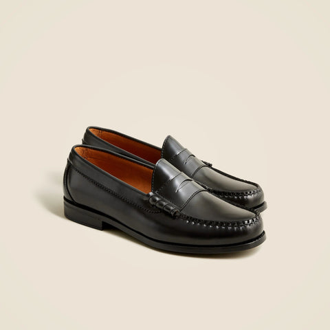 Camden leather loafers with rubber soles