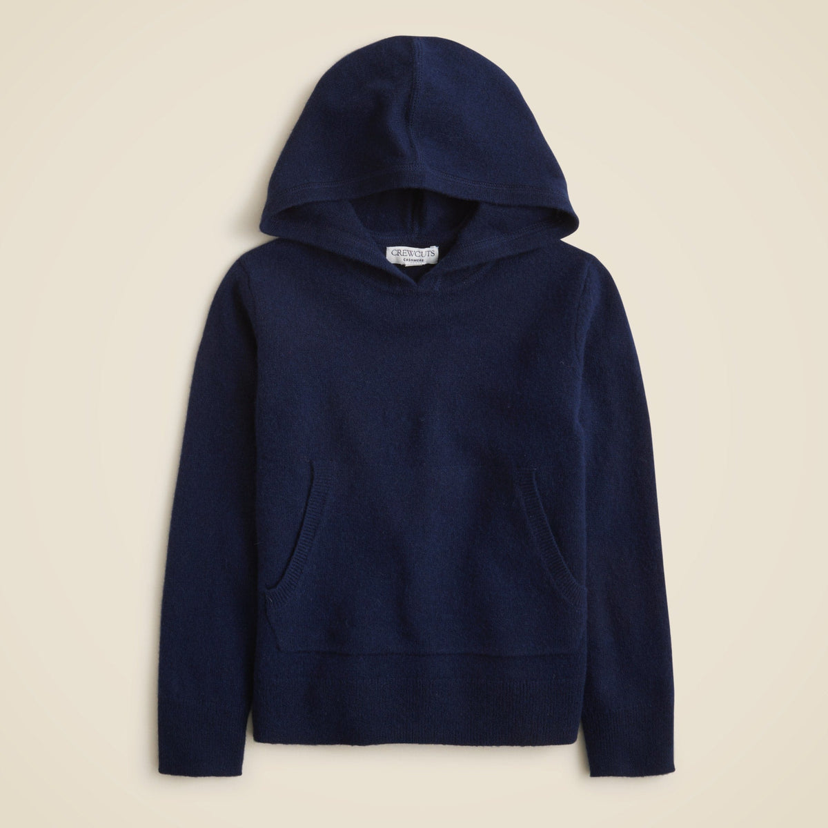Kids' cashmere pullover hoodie