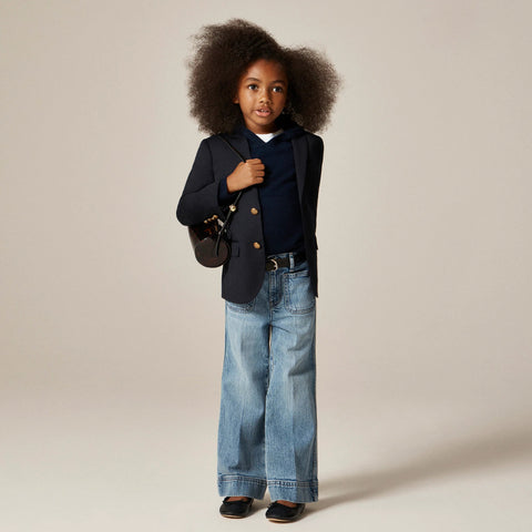 Kids' cashmere pullover hoodie