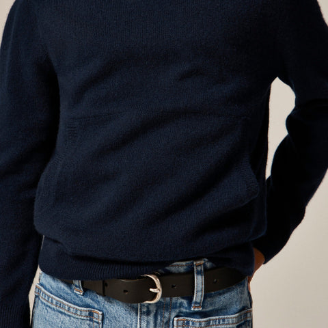 Kids' cashmere pullover hoodie