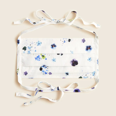 Three-pack nonmedical tie-back face masks