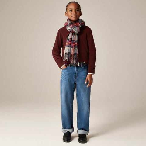 Kids' cashmere crewneck sweater