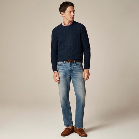 Cashmere cable-knit sweater