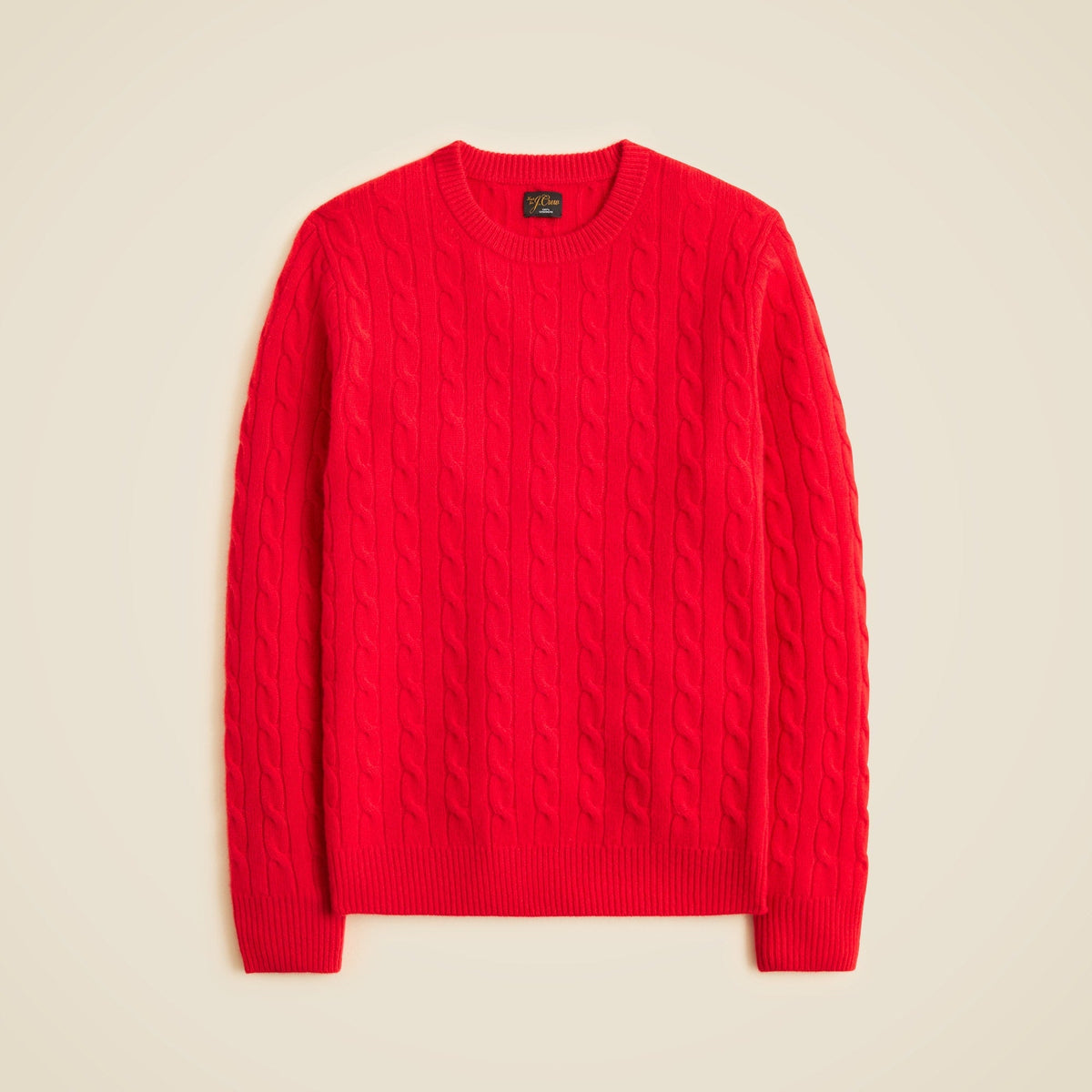 Cashmere cable-knit sweater