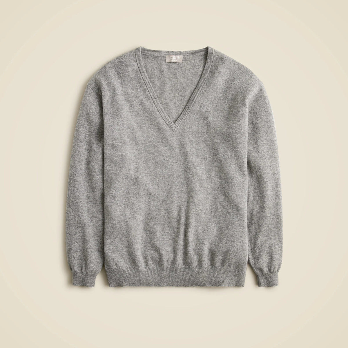 Cashmere relaxed V-neck sweater