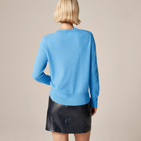 Cashmere classic-fit crewneck sweater