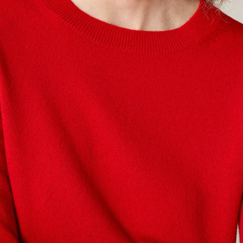 Cashmere classic-fit crewneck sweater