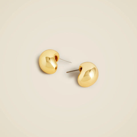 Sculptural orb earrings