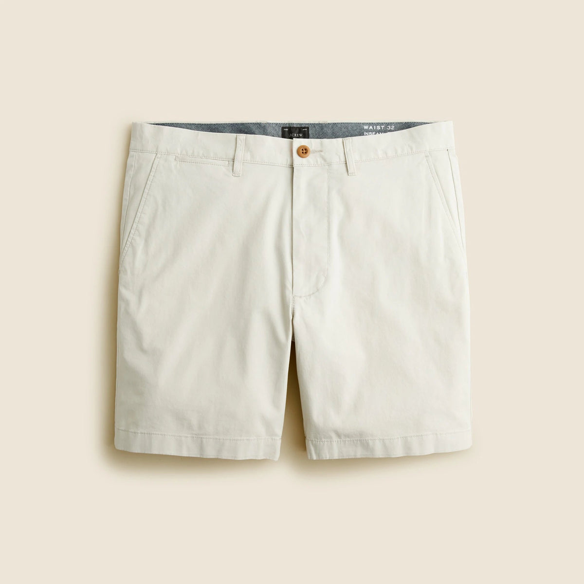 7" stretch chino short